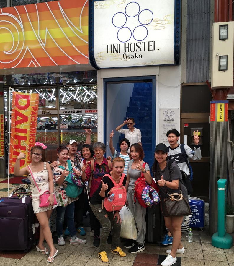 Uni Hostel Osaka Dış mekan fotoğraf
